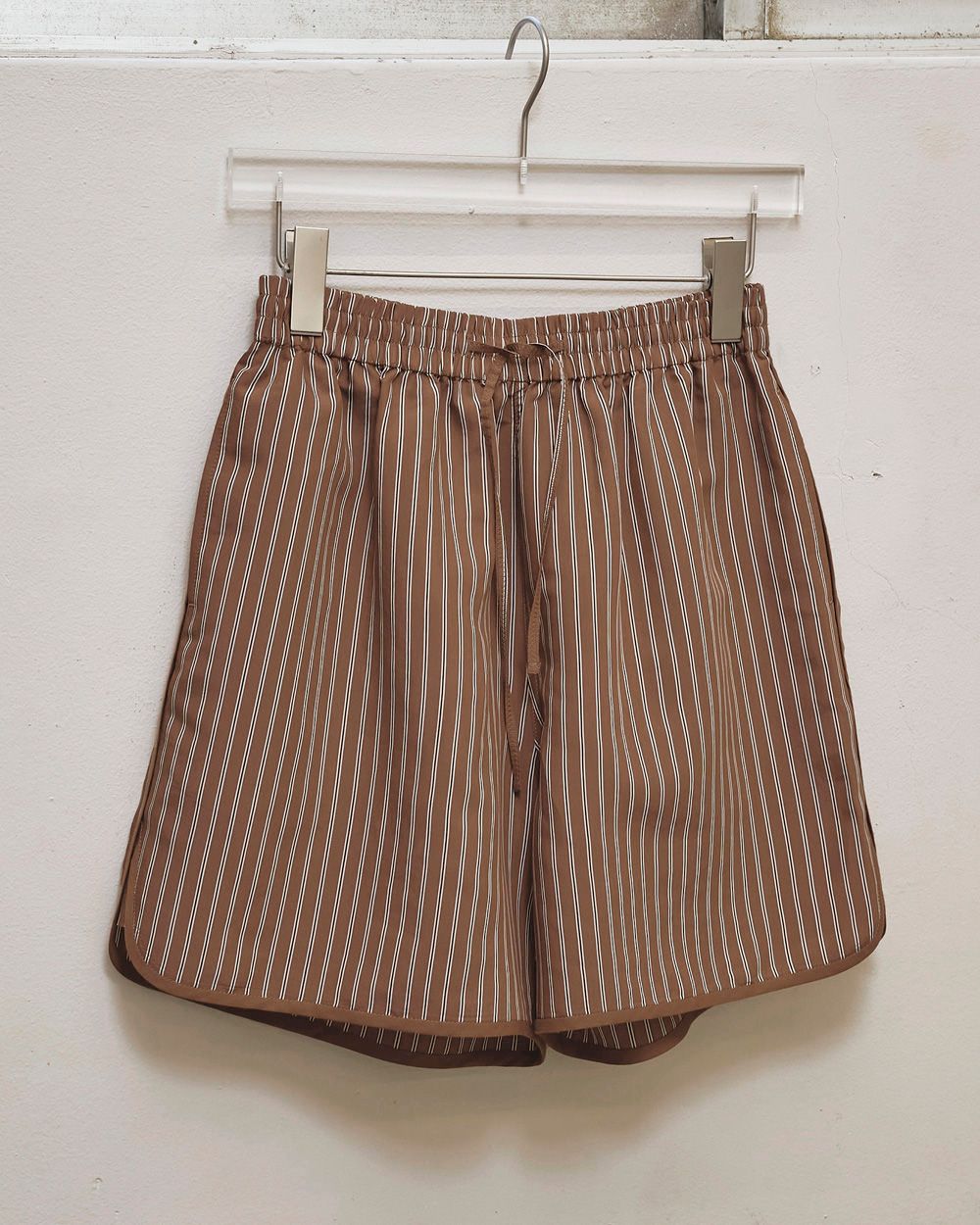 Stripe Half Pants Stripe Half Pants,ストライプハーフパンツ,12520701,パンツ,ボトムス,ショートパンツ,ストライプパンツ,ストライプショートパンツ,イージーパンツ,ラフパンツ,ハーフパンツ,todayful,トゥデイフル,lifes,ライフズ,25aw,吉田怜香