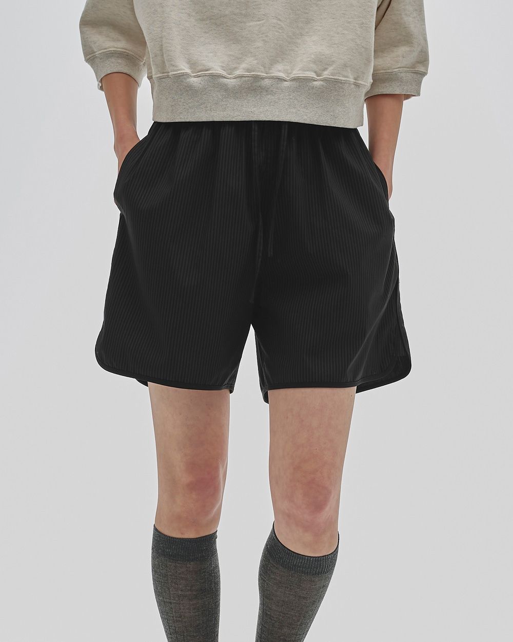 Stripe Half Pants Stripe Half Pants,ストライプハーフパンツ,12520701,パンツ,ボトムス,ショートパンツ,ストライプパンツ,ストライプショートパンツ,イージーパンツ,ラフパンツ,ハーフパンツ,todayful,トゥデイフル,lifes,ライフズ,25aw,吉田怜香