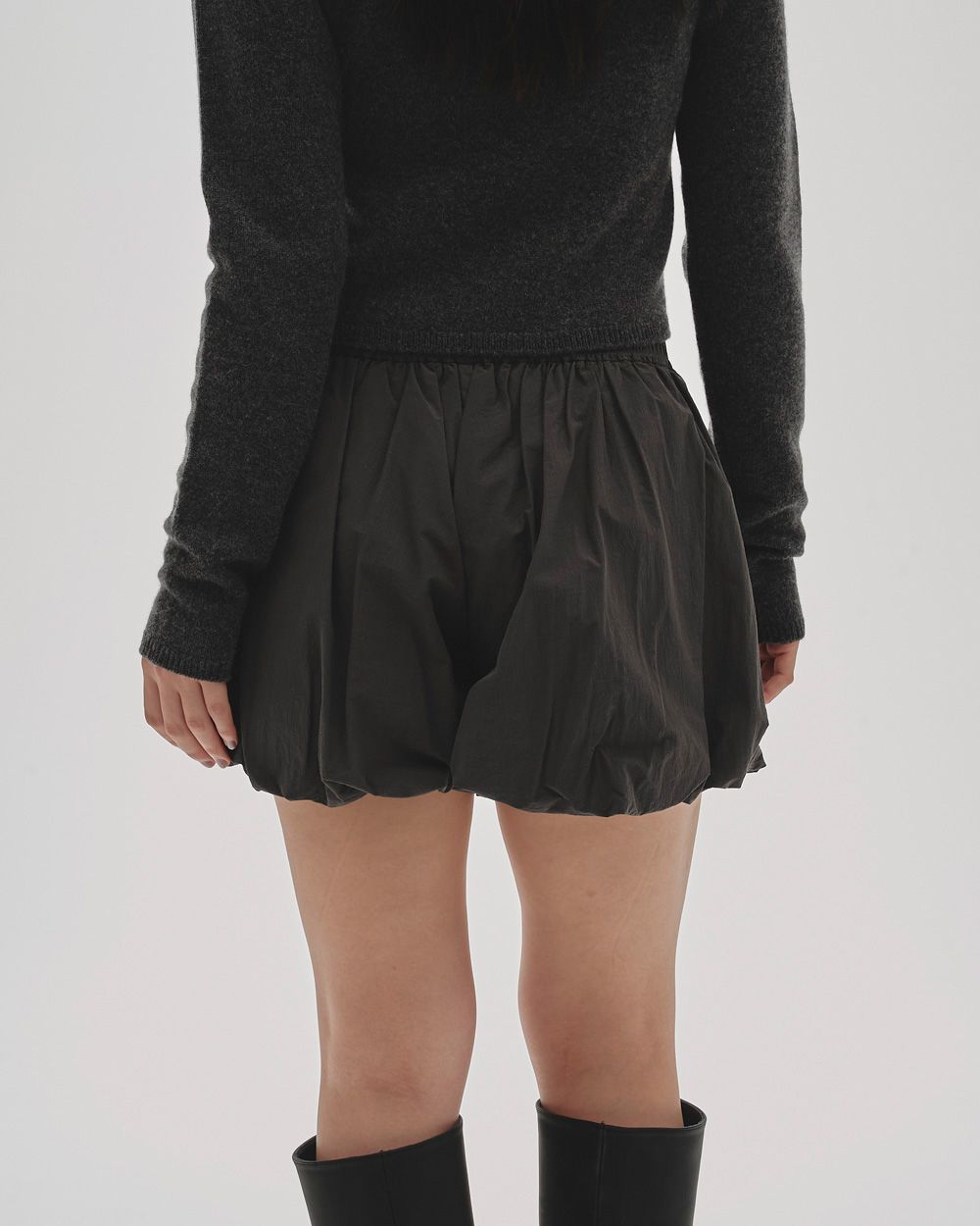 【todayful】 Gather Balloon Shorts 38ブラック TODAYFUL トゥデイフル 2025prefall ボトムス Gather Balloon