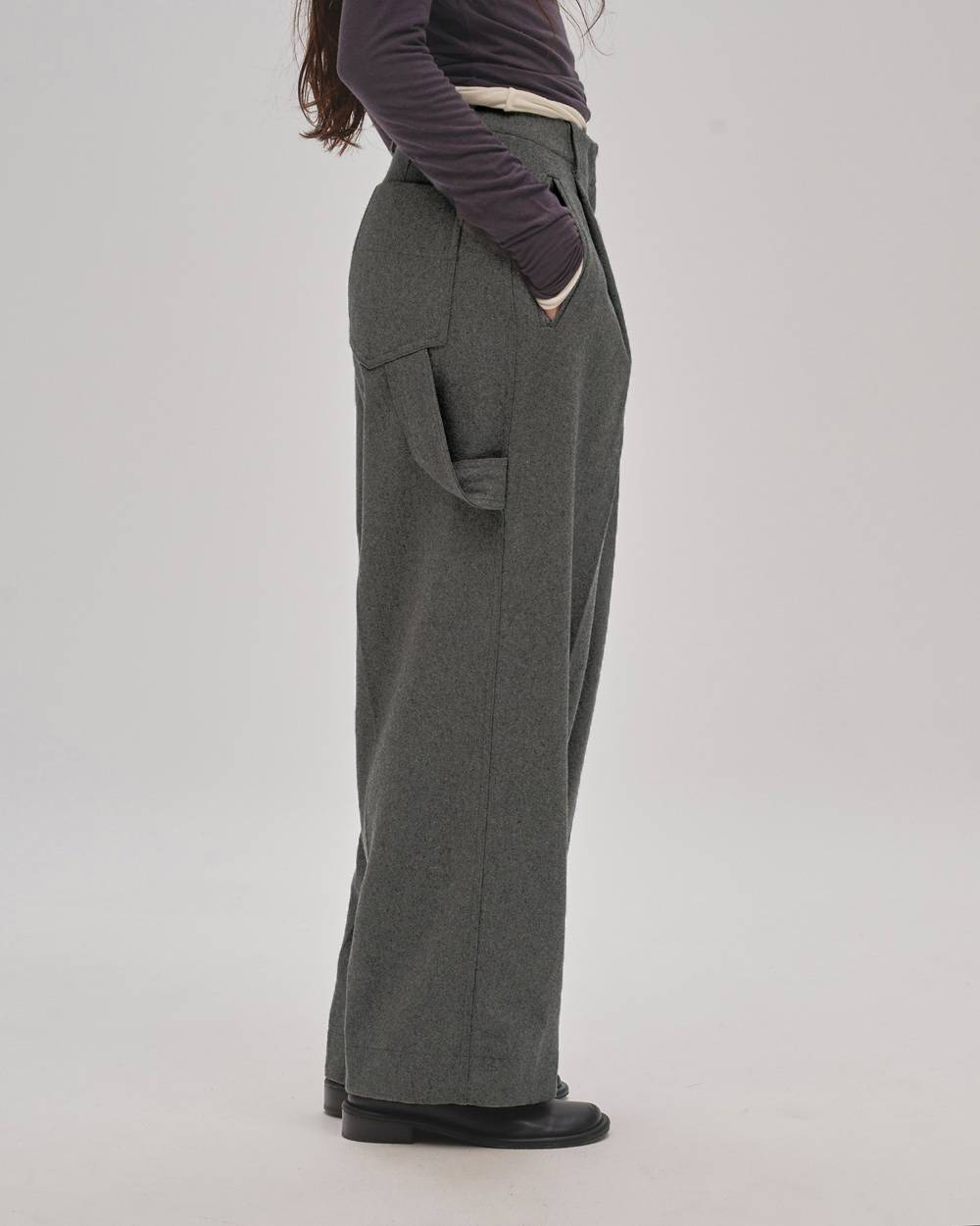 Wool Painter Pants Wool Painter Pants,ウールペインターパンツ,12520717,パンツ,ボトムス,トラウザーズ,ペインターパンツ,ウールパンツ,todayful,トゥデイフル,lifes,吉田怜香,25aw,25winter