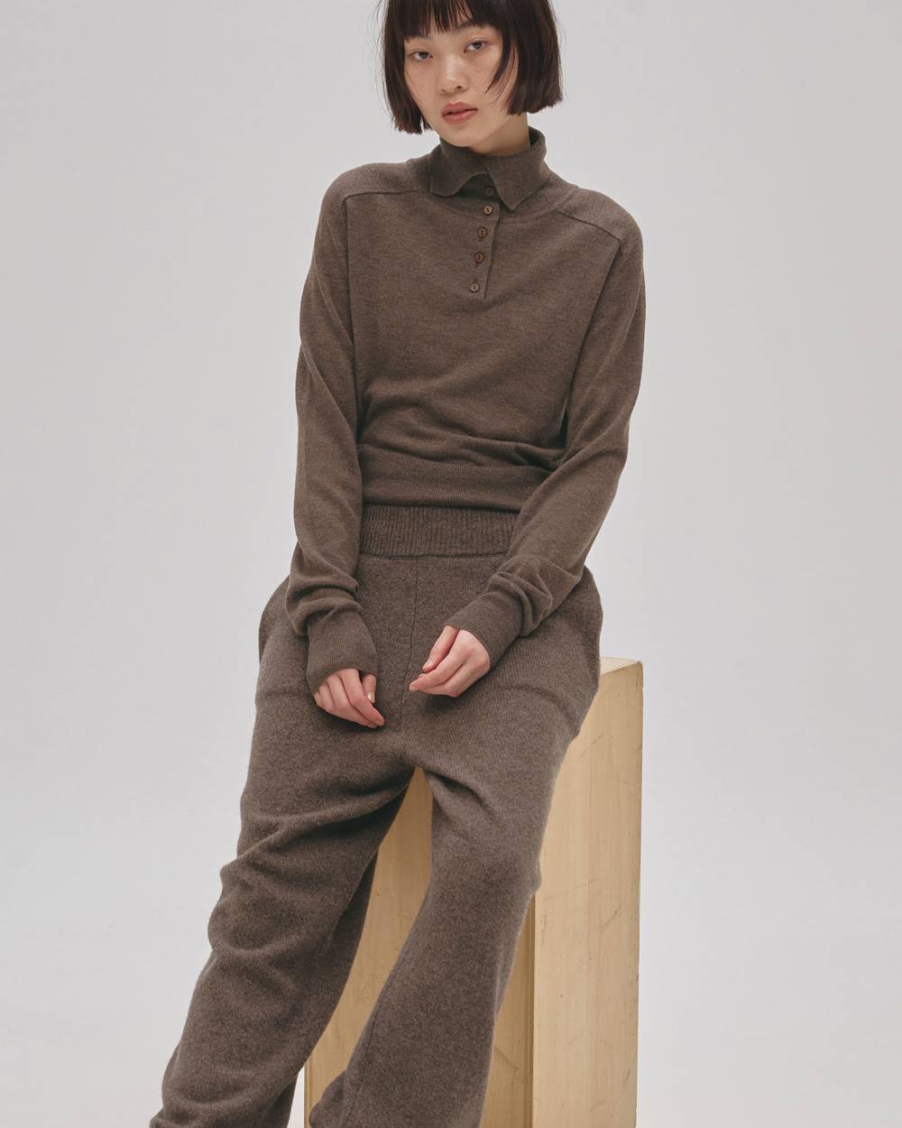 Cashmere Easy Pants Cashmere Easy Pants,カシミヤイージーパンツ,12520718,パンツ,ボトムス,ニットパンツ,カシミヤ,イージーパンツ,ラフパンツ,セットアップ,todayful,トゥデイフル,lifes,ライフズ,25aw,吉田怜香