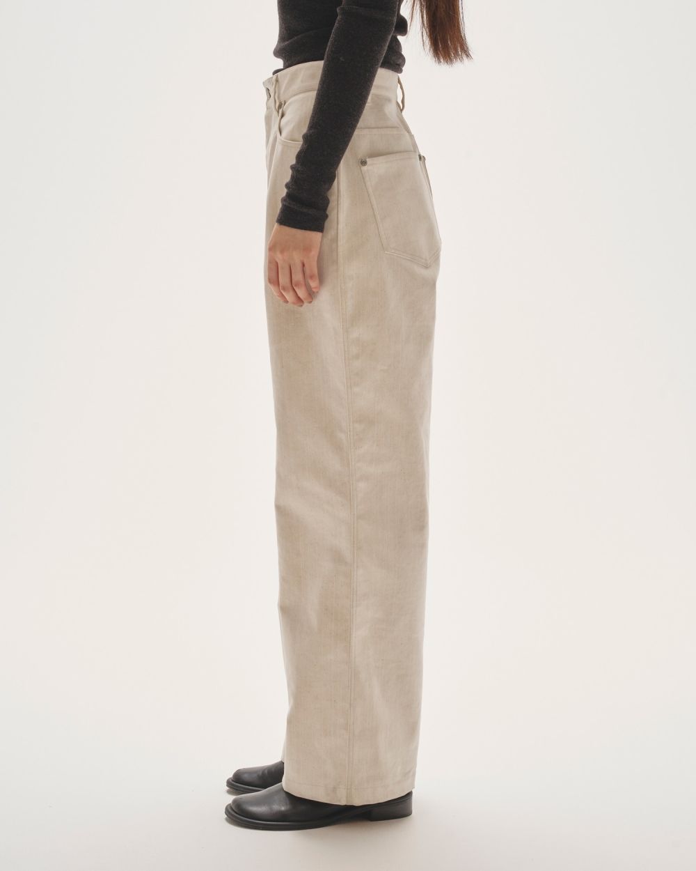 Flocky Highwaist Pants Flocky Highwaist Pants,フロッキーハイウエストパンツ,12520726,パンツ,ボトムス,トラウザーズ,ハイウエストパンツ,フロッキーパンツ,フロッキー,todayful,トゥデイフル,lifes,吉田怜香,25aw,25winter