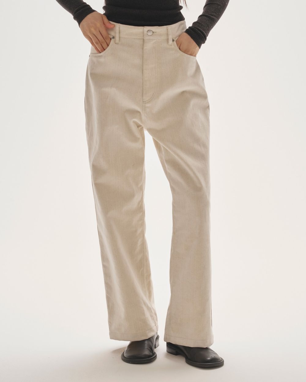 Flocky Highwaist Pants Flocky Highwaist Pants,フロッキーハイウエストパンツ,12520726,パンツ,ボトムス,トラウザーズ,ハイウエストパンツ,フロッキーパンツ,フロッキー,todayful,トゥデイフル,lifes,吉田怜香,25aw,25winter