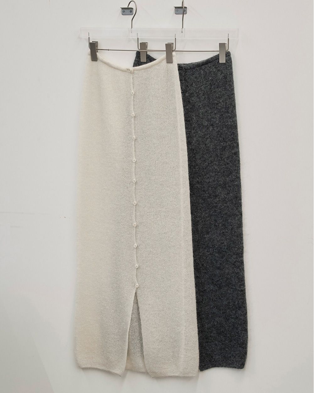 Woolmohair Wrap Skirt Woolmohair Wrap Skirt,ウールモヘアラップスカート,12520801,ウールスカート,ウールラップスカート,モヘアスカート,モヘアラップスカート,スカート,ラップスカート,セットアップ,todayful,トゥデイフル,lifes,ライフズ,25aw,吉田怜香