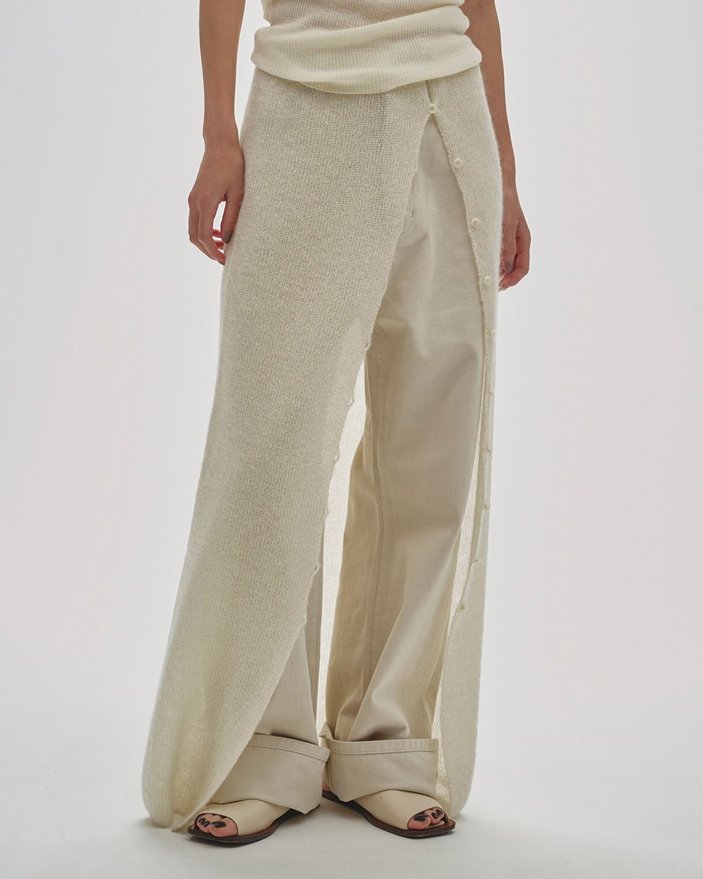 Woolmohair Wrap Skirt Woolmohair Wrap Skirt,ウールモヘアラップスカート,12520801,ウールスカート,ウールラップスカート,モヘアスカート,モヘアラップスカート,スカート,ラップスカート,セットアップ,todayful,トゥデイフル,lifes,ライフズ,25aw,吉田怜香