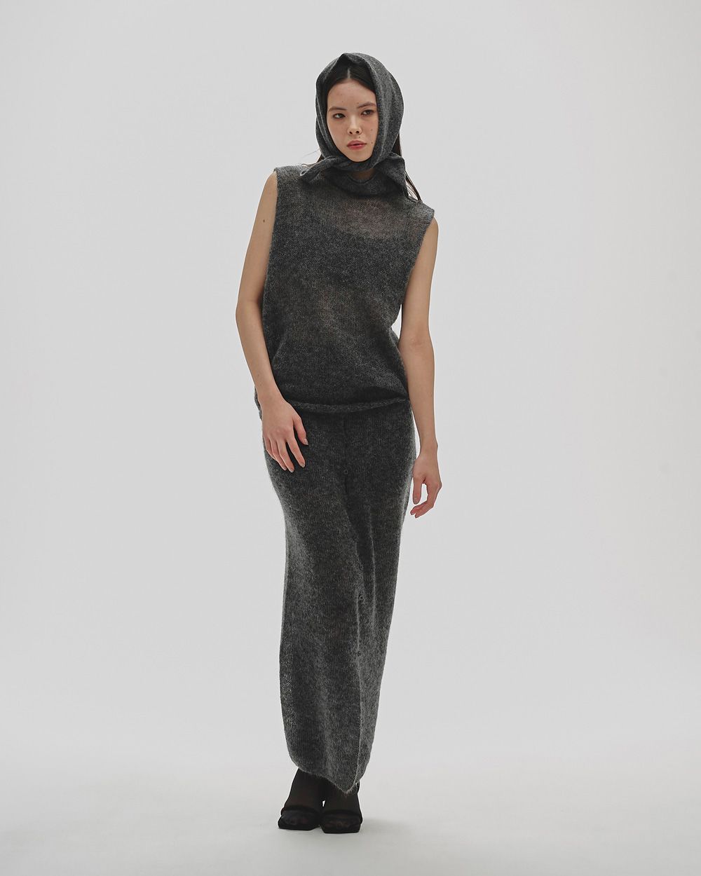 Woolmohair Wrap Skirt Woolmohair Wrap Skirt,ウールモヘアラップスカート,12520801,ウールスカート,ウールラップスカート,モヘアスカート,モヘアラップスカート,スカート,ラップスカート,セットアップ,todayful,トゥデイフル,lifes,ライフズ,25aw,吉田怜香