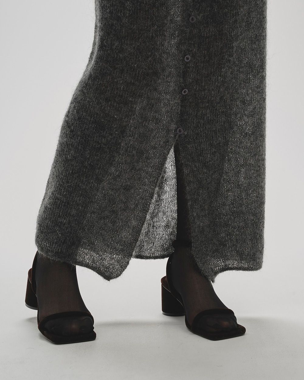 Woolmohair Wrap Skirt Woolmohair Wrap Skirt,ウールモヘアラップスカート,12520801,ウールスカート,ウールラップスカート,モヘアスカート,モヘアラップスカート,スカート,ラップスカート,セットアップ,todayful,トゥデイフル,lifes,ライフズ,25aw,吉田怜香