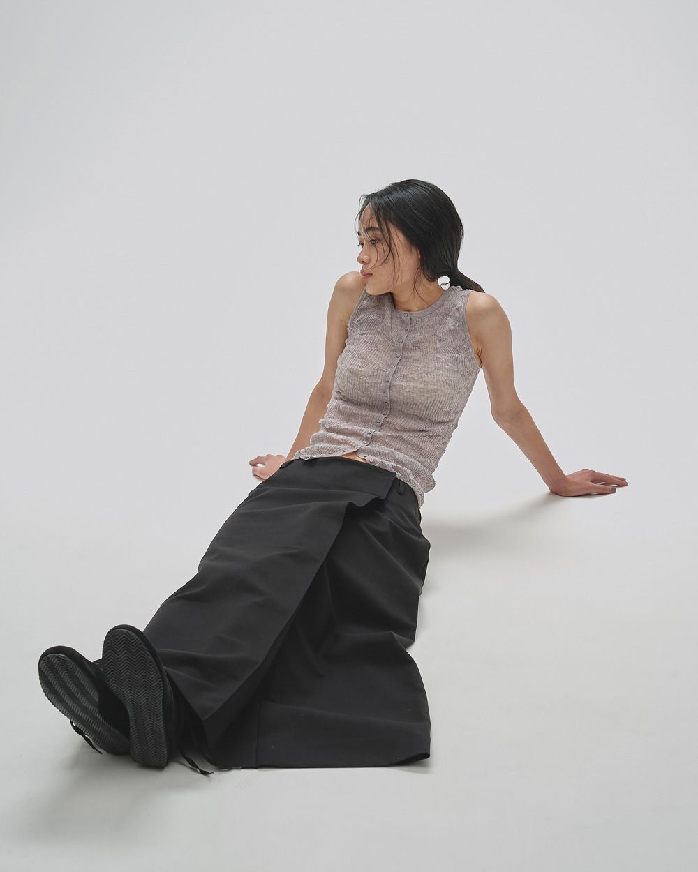 スカート TODAYFUL Twill Slit Skirt TODAYFUL（トゥデイフル）の「TODAYFUL(トゥデイフル) 