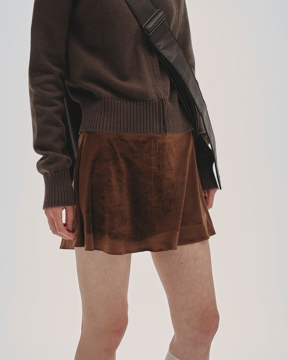 Velour Square Skirt Velour Square Skirt,べロアスクエアスカート,12520804,べロアスクエアスカート,スクエアスカート,スカート,ショートスカート,todayful,トゥデイフル,lifes,ライフズ,25aw,吉田怜香