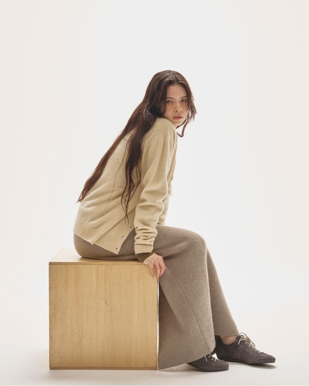 Puffy Knit Skirt Puffy Knit Skirt,パフニットスカート,12520807,スカート,ニット,ニットスカート,パフ,todayful,トゥデイフル,lifes,吉田怜香,25aw,25winter