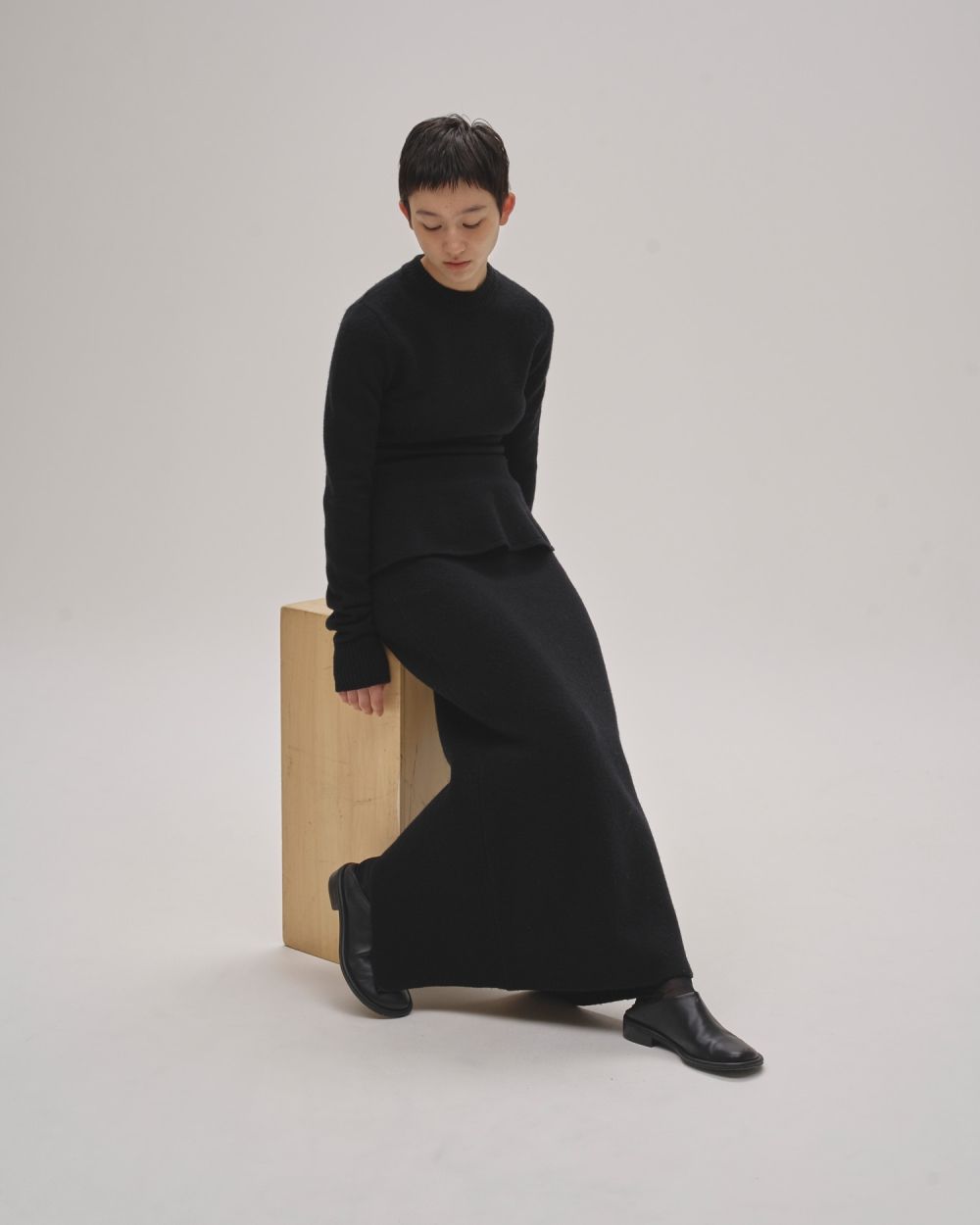 Puffy Knit Skirt Puffy Knit Skirt,パフニットスカート,12520807,スカート,ニット,ニットスカート,パフ,todayful,トゥデイフル,lifes,吉田怜香,25aw,25winter