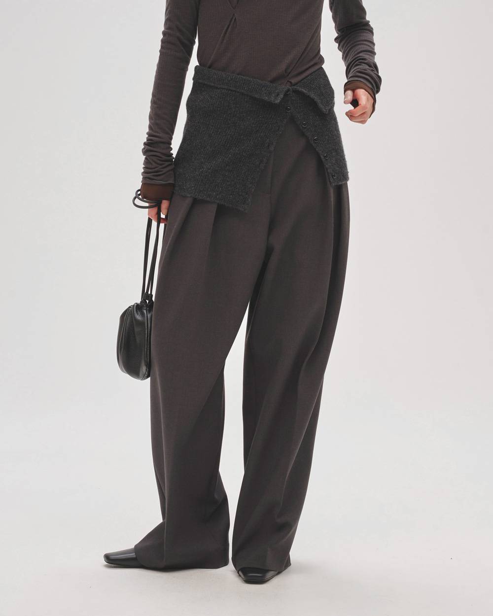 Layered Knit Skirt Layered Knit Skirt,レイヤードニットスカート,12520808,スカート,ニット,ニットスカート,レイヤードスカート,todayful,トゥデイフル,lifes,吉田怜香,25aw,25winter