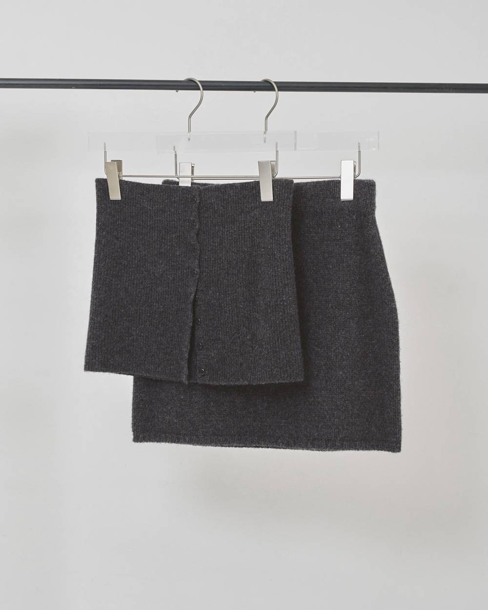 Layered Knit Skirt Layered Knit Skirt,レイヤードニットスカート,12520808,スカート,ニット,ニットスカート,レイヤードスカート,todayful,トゥデイフル,lifes,吉田怜香,25aw,25winter