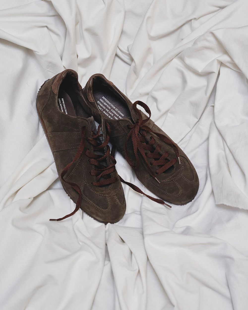 REPRODUCTION OF FOUND x TODAYFUL German Trainer Type2 REPRODUCTION OF FOUND x TODAYFUL German Trainer Type2,リプロダクションファウンド×トゥデイフル ジャーマントレイナータイプ2,12521003,トゥデイフルスニーカー,リプロダクションファウンド,ジャーマントレーナー,コラボ,コラボシューズ,コラボスニーカー,スニーカー,トレーニングシューズ,軍用シューズ,ハンドメイド,レザーシューズ,靴