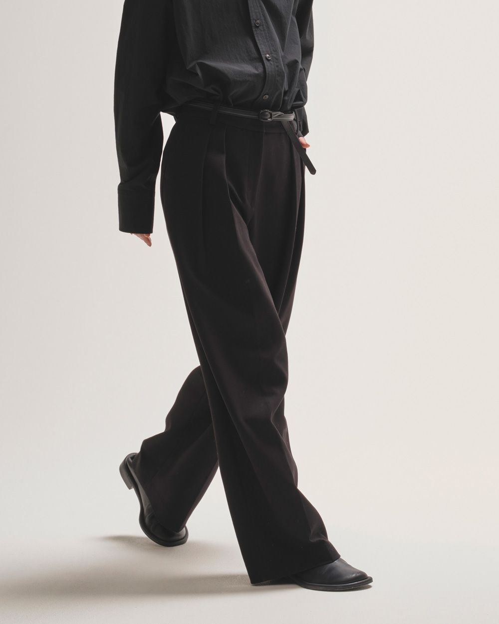 TODAYFUL レザーベルト　ブラック　牛皮 TODAYFUL(トゥデイフル) / Life's online store（ライフズ