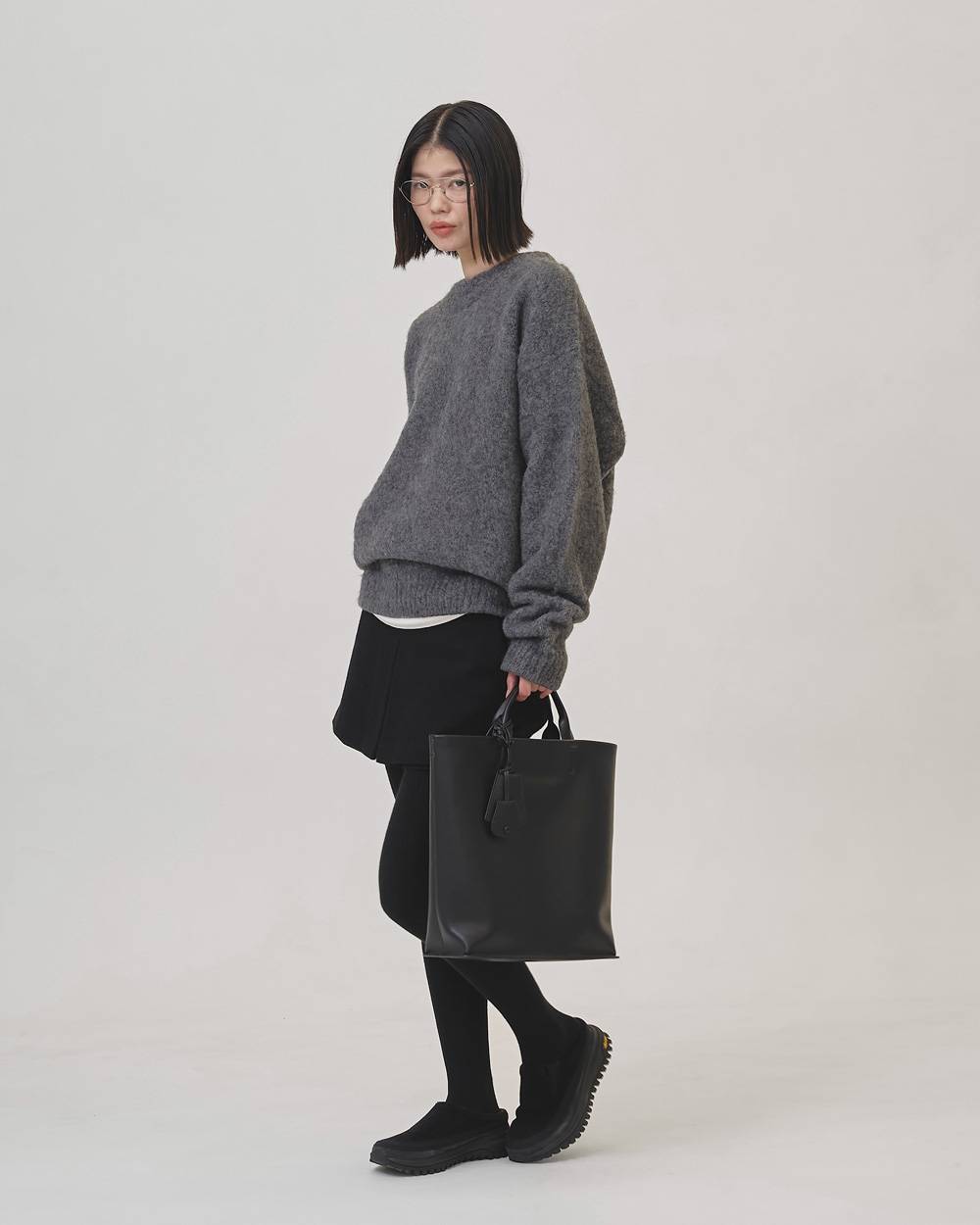 Useful Leather Bag(L) Useful Leather Bag(L),ユースフルレザーバッグL,12521021,バッグ,レザーバッグ,2wayバッグ,2wayレザーバッグ,ショルダーバッグ,ショルダーレザーバッグ,デイリーバッグボックスバッグ,ボックスシルエットバッグ,todayful,トゥデイフル,lifes,ライフズ,25aw,吉田怜香