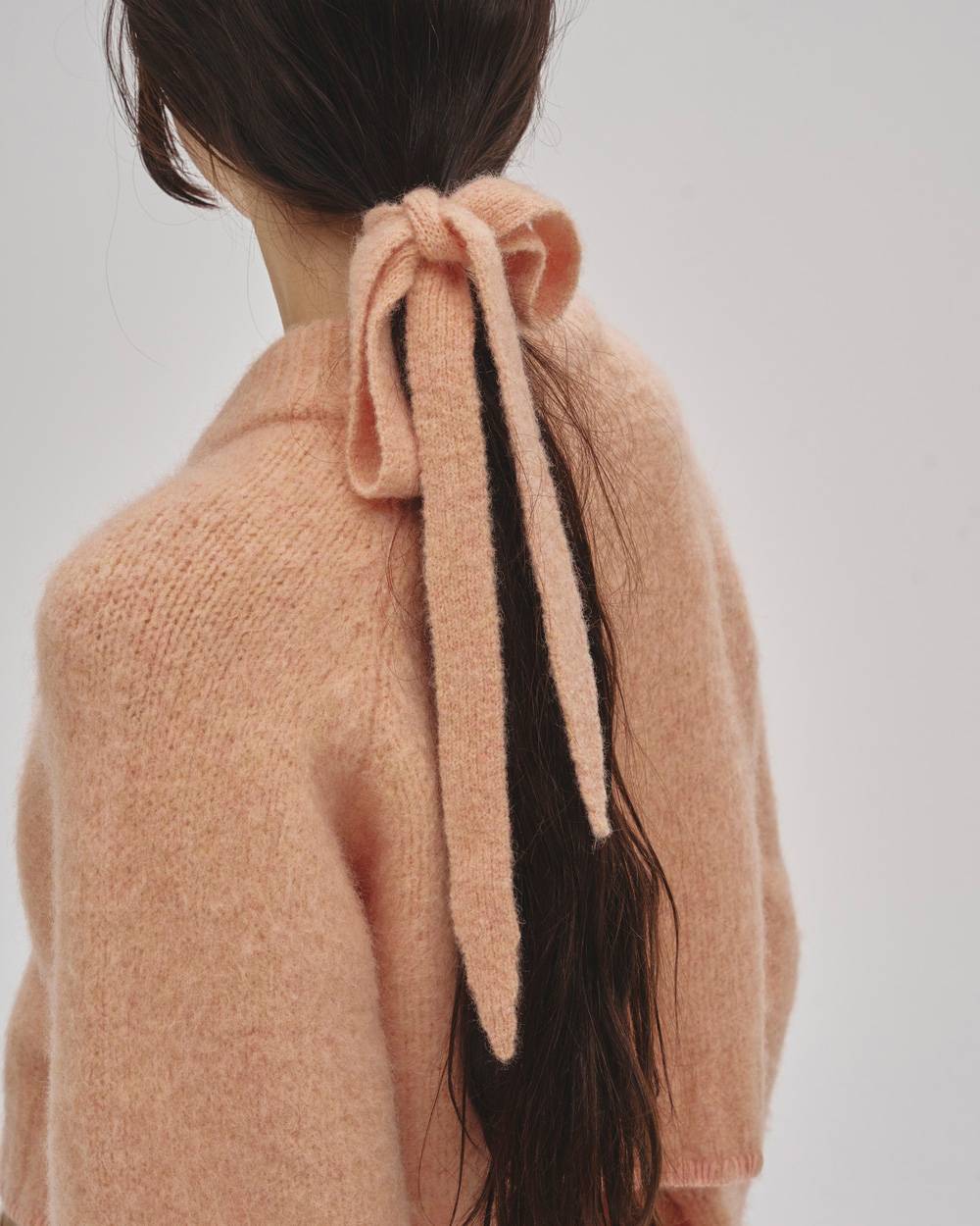 Mohair Knit Ribbon Mohair Knit Ribbon,モヘアニットリボン,12521036,リボン,モヘアニットニット,ニット,todayful,トゥデイフル,lifes,吉田怜香,25aw,25winter