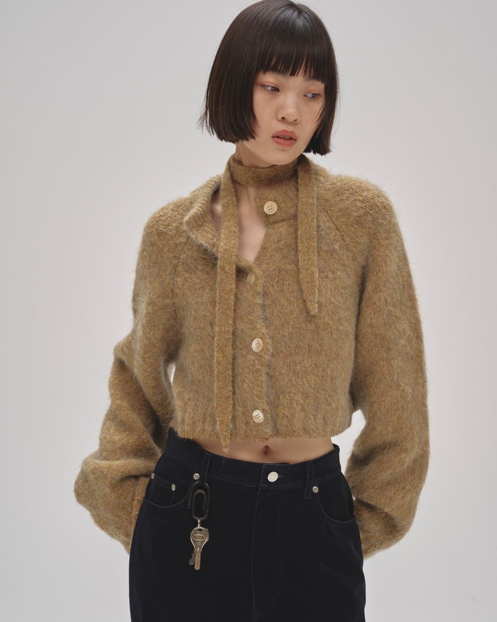 Mohair Knit Ribbon Mohair Knit Ribbon,モヘアニットリボン,12521036,リボン,モヘアニットニット,ニット,todayful,トゥデイフル,lifes,吉田怜香,25aw,25winter