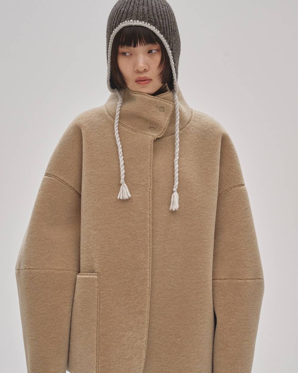 Ear Flap Knitcap Ear Flap Knitcap,エアフラップニットキャップ,12521037,帽子,ニット帽,キャップ,ニットキャップ,フラップ帽,todayful,トゥデイフル,lifes,吉田怜香,25aw,25winter