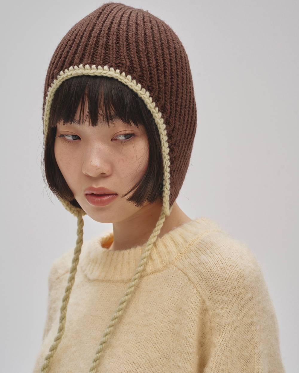 Ear Flap Knitcap Ear Flap Knitcap,エアフラップニットキャップ,12521037,帽子,ニット帽,キャップ,ニットキャップ,フラップ帽,todayful,トゥデイフル,lifes,吉田怜香,25aw,25winter