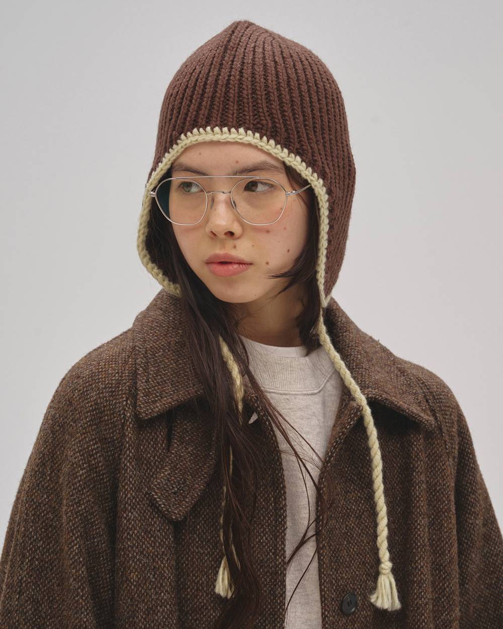 Ear Flap Knitcap Ear Flap Knitcap,エアフラップニットキャップ,12521037,帽子,ニット帽,キャップ,ニットキャップ,フラップ帽,todayful,トゥデイフル,lifes,吉田怜香,25aw,25winter