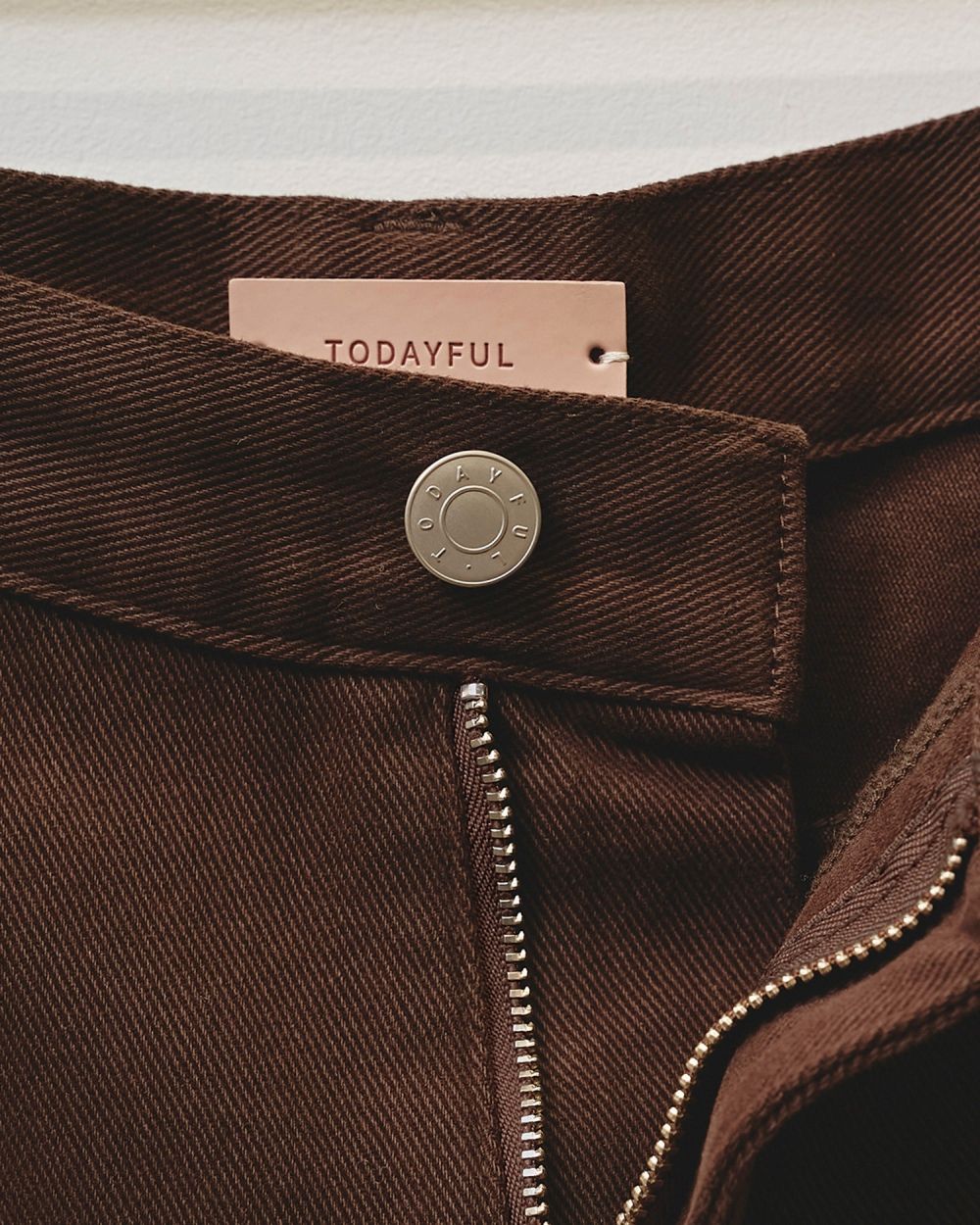 即納【TODAYFUL】Cary's Denim ブラウン 23 TODAYFUL(トゥデイフル) / Life's online store（ライフズ