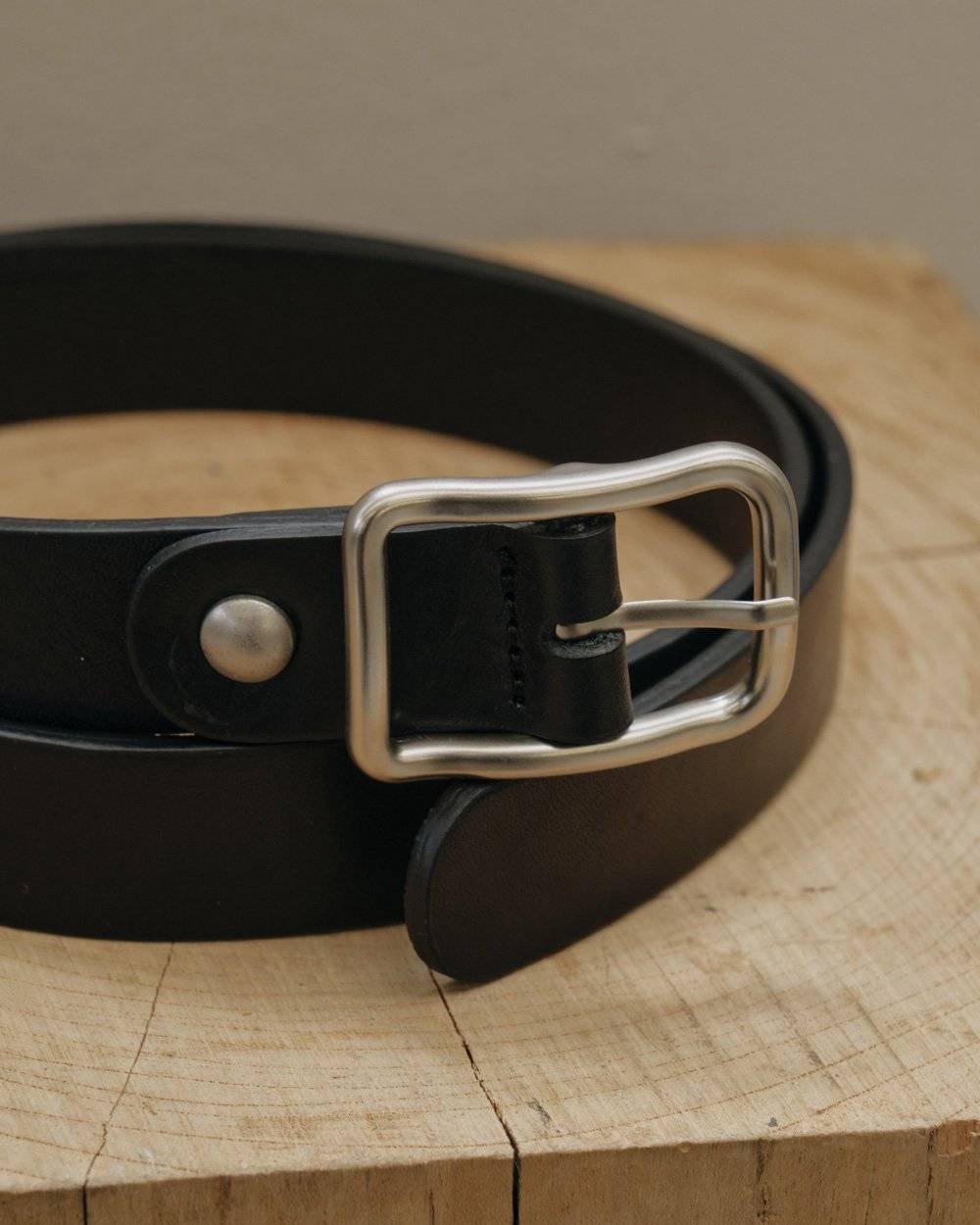 Backle Leather Belt