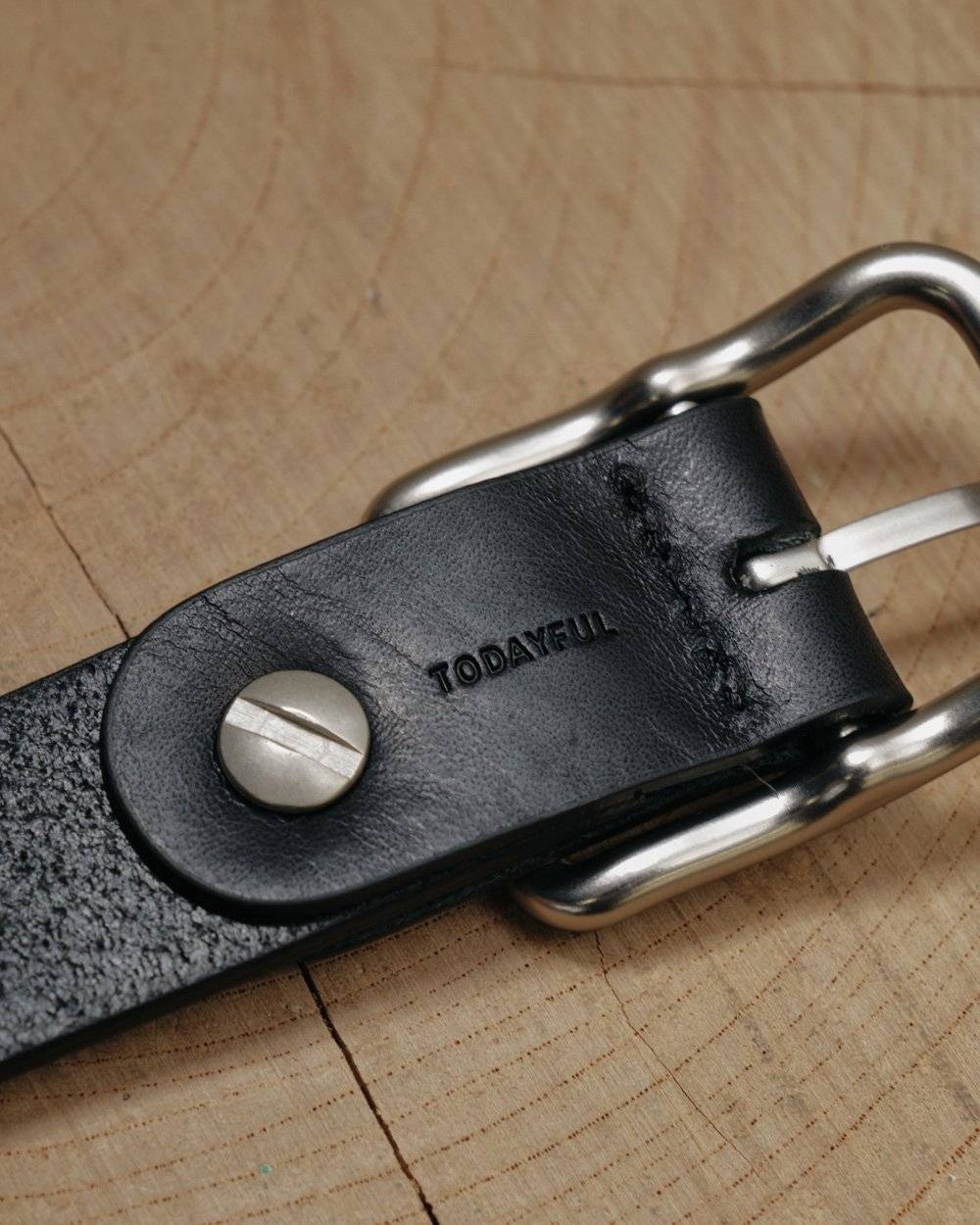Backle Leather Belt