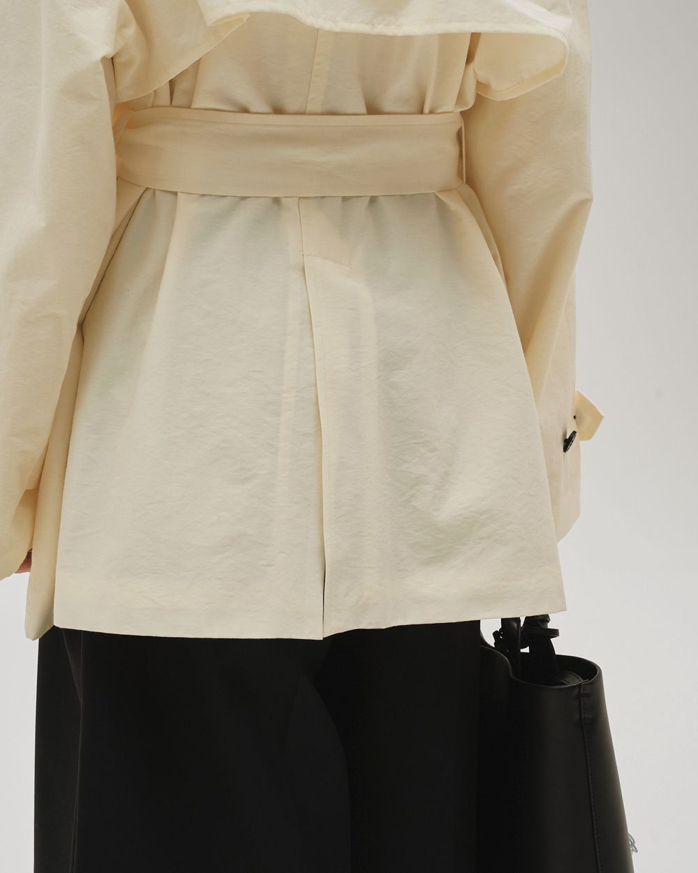 Spring Short Trench Spring Short Trench,スプリングショートトレンチ,12610001,ジャケット,ショートトレンチ,トレンチ,スプリングトレンチ,アウター,todayful,トゥデイフル,lifes,吉田怜香,26ss