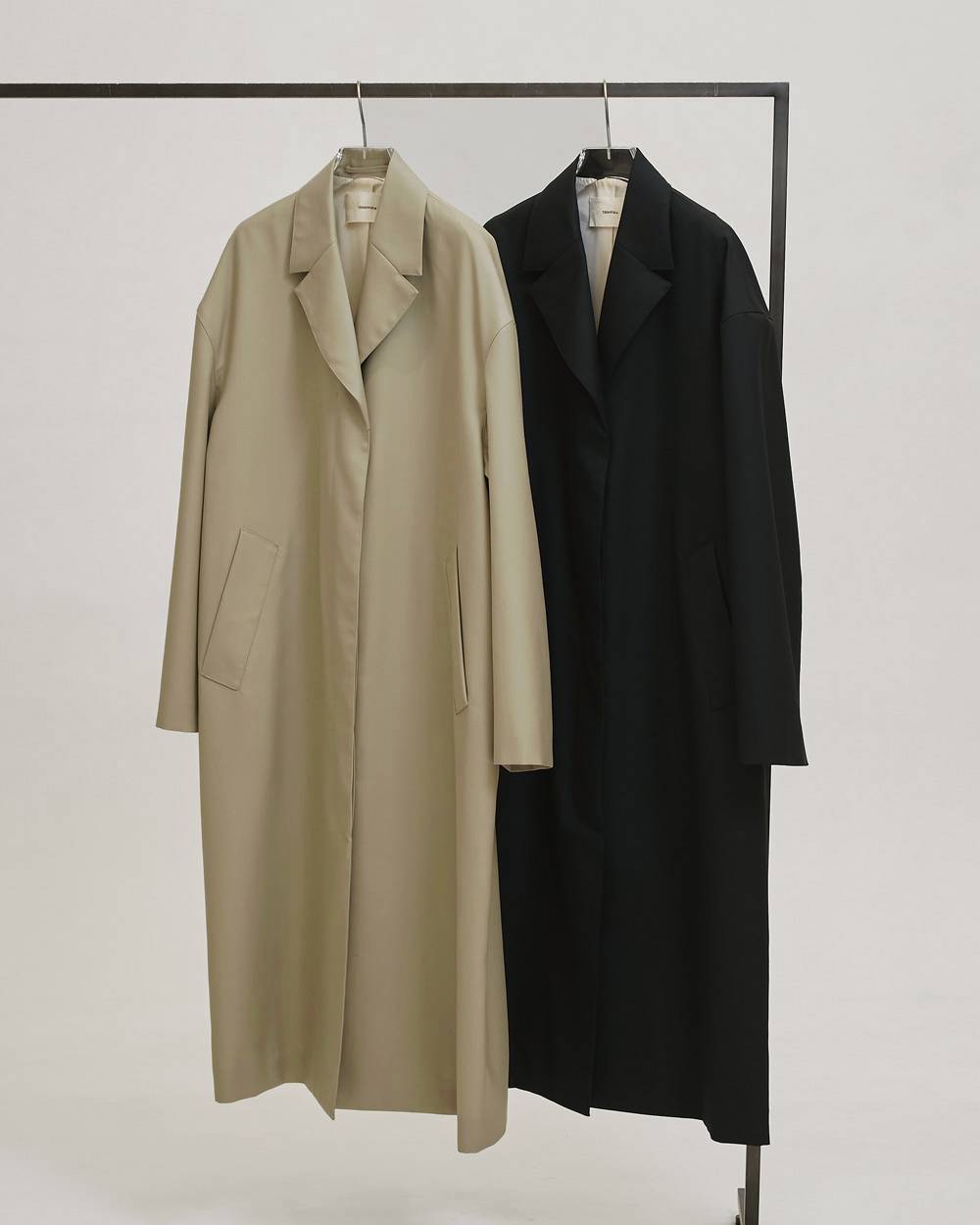 Wool100% Spring Coat Wool100% Spring Coat,ウール100%スプリングコート,12610003,コート,スプリングコート,ウールコート,ウール100%,アウター,todayful,トゥデイフル,lifes,吉田怜香,26ss