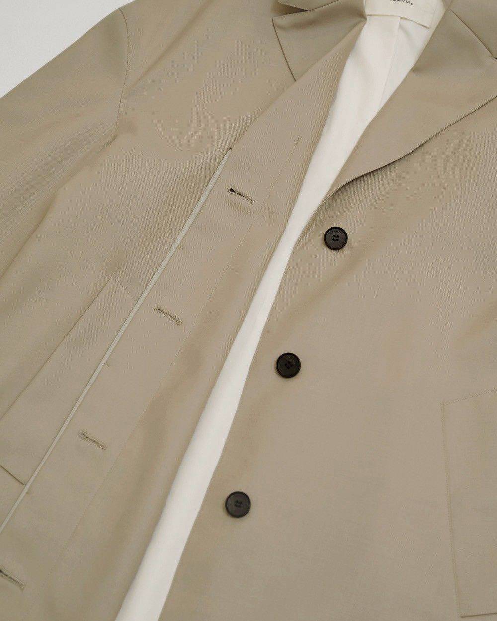 Wool100% Spring Coat Wool100% Spring Coat,ウール100%スプリングコート,12610003,コート,スプリングコート,ウールコート,ウール100%,アウター,todayful,トゥデイフル,lifes,吉田怜香,26ss