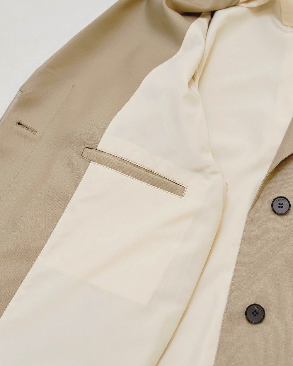 Wool100% Spring Coat Wool100% Spring Coat,ウール100%スプリングコート,12610003,コート,スプリングコート,ウールコート,ウール100%,アウター,todayful,トゥデイフル,lifes,吉田怜香,26ss