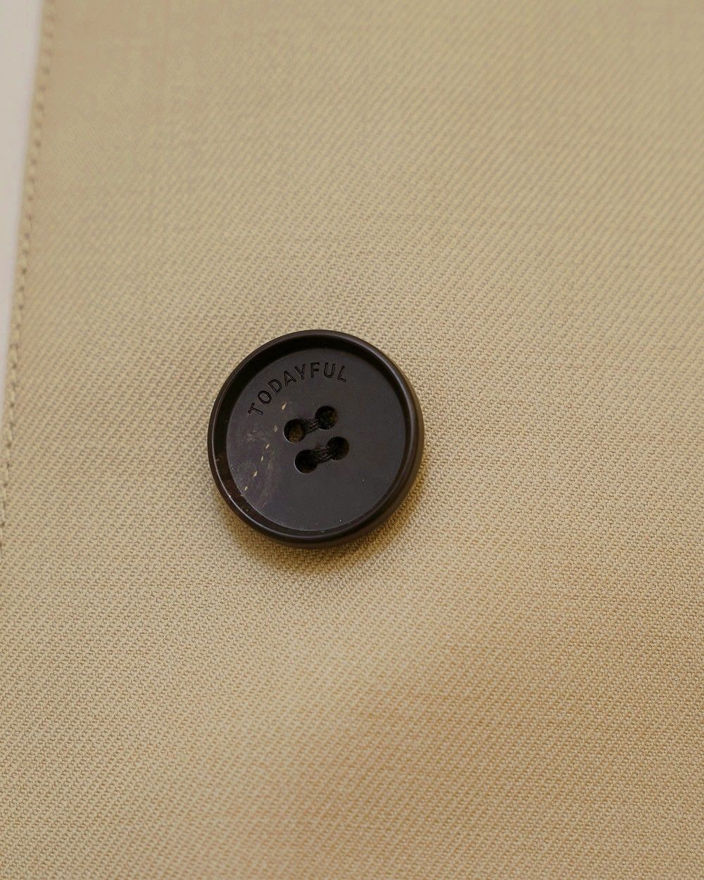 Wool100% Spring Coat Wool100% Spring Coat,ウール100%スプリングコート,12610003,コート,スプリングコート,ウールコート,ウール100%,アウター,todayful,トゥデイフル,lifes,吉田怜香,26ss