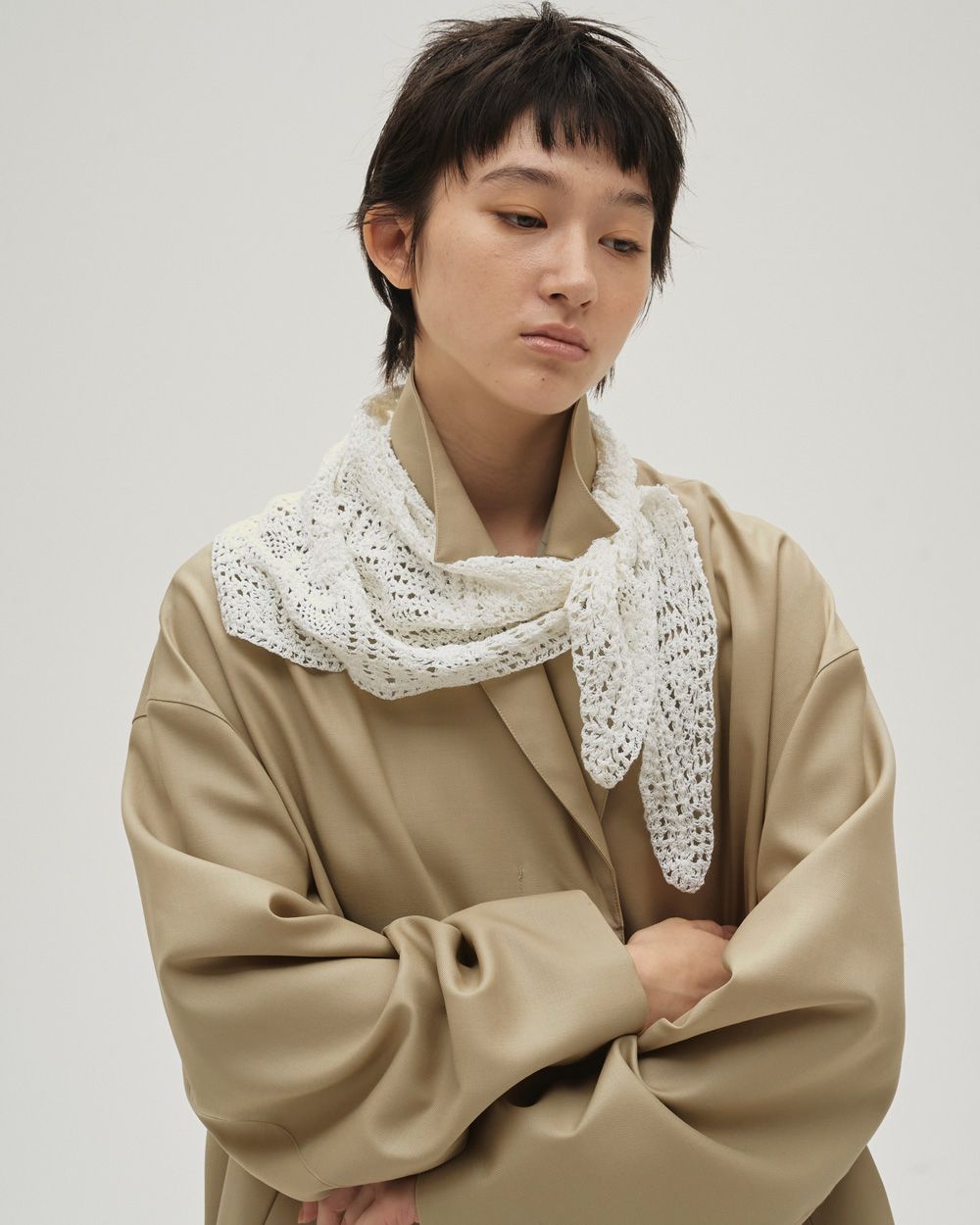 Wool100% Spring Coat Wool100% Spring Coat,ウール100%スプリングコート,12610003,コート,スプリングコート,ウールコート,ウール100%,アウター,todayful,トゥデイフル,lifes,吉田怜香,26ss