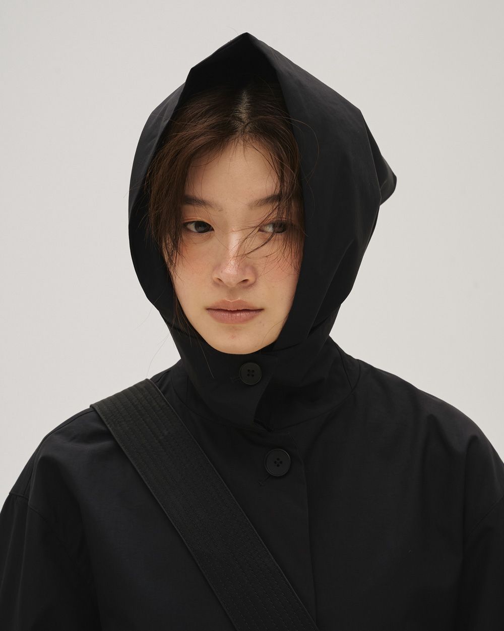 Soutiencollar Waterproof Coat Soutiencollar Waterproof Coat,ステンカラーウォータープルーフコート,12610004,ステンカラーコート,ウォータープルーフ,ウォータープルーフコート,レインコート,コート,アウター,スカーフ付きコート,todayful,トゥデイフル,lifes,吉田怜香,26ss