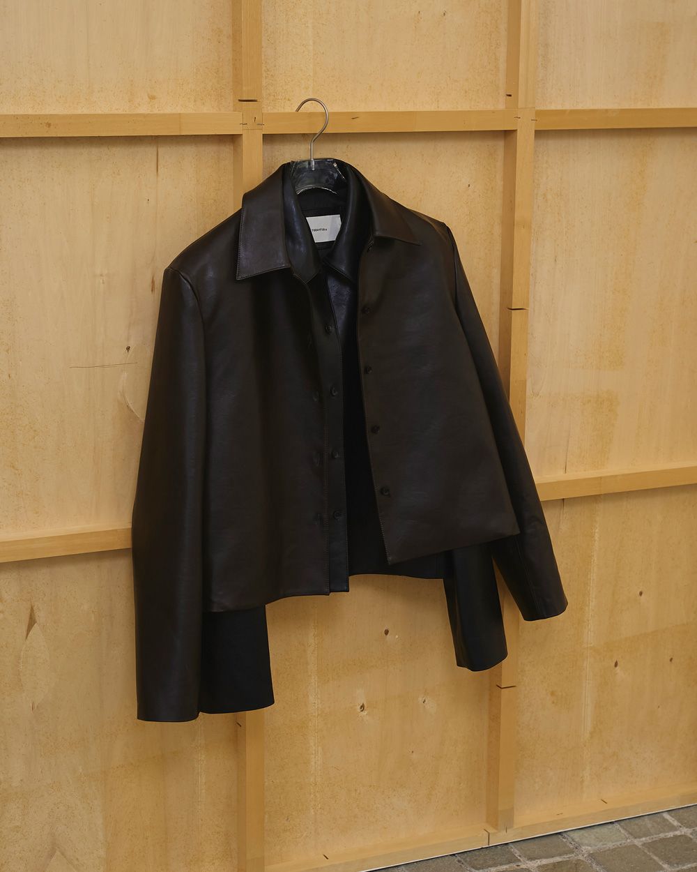 Leather Shirts Jacket Leather Shirts Jacket,レザーシャツジャケット,12610101,ジャケット,シャツジャケット,レザージャケット,アウター,todayful,トゥデイフル,lifes,吉田怜香,26ss
