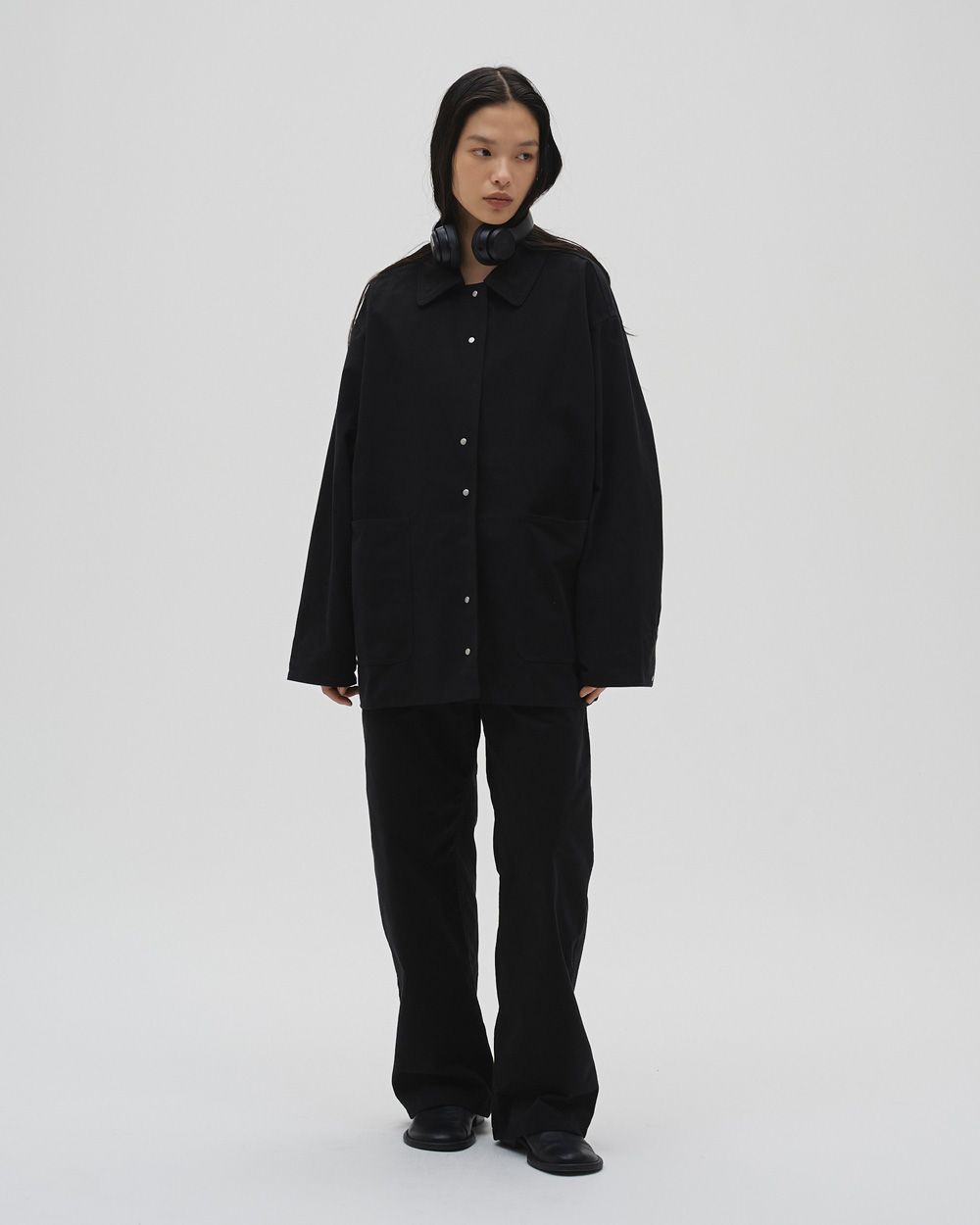 Boyfriend Cotton Jacket Boyfriend Cotton Jacket,ボーイフレンドlコットンジャケット,12610102,コットンジャケット,ボーイフレンドジャケット,ジャケット,セットアップ,アウター,todayful,トゥデイフル,lifes,吉田怜香,26ss