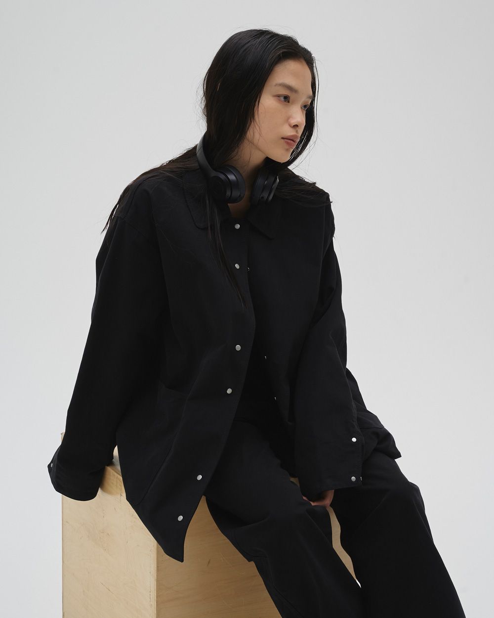 Boyfriend Cotton Jacket Boyfriend Cotton Jacket,ボーイフレンドlコットンジャケット,12610102,コットンジャケット,ボーイフレンドジャケット,ジャケット,セットアップ,アウター,todayful,トゥデイフル,lifes,吉田怜香,26ss