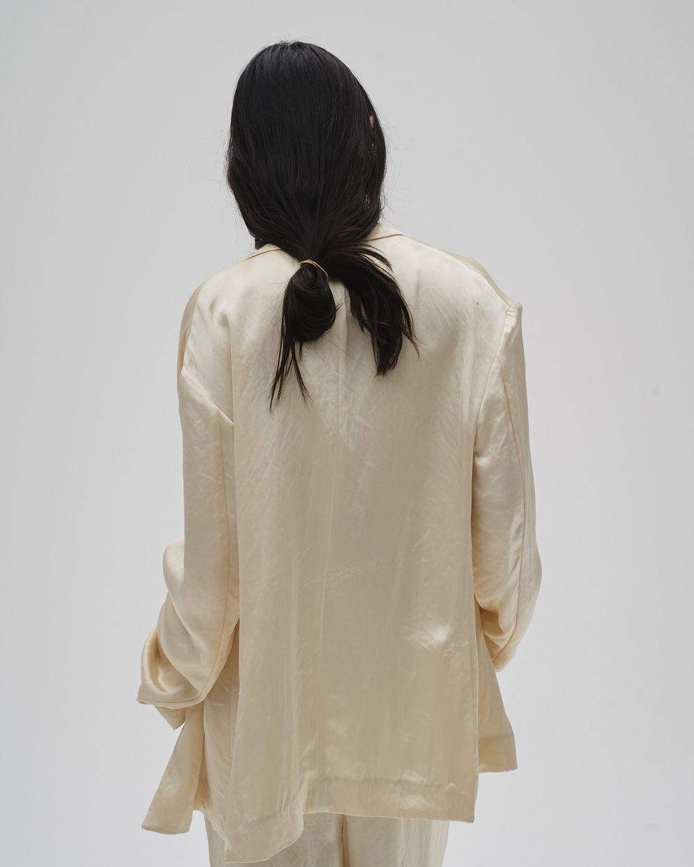 Satin Over Jacket Satin Over Jacket,サテンオーバージャケット,12610103,サテン,オーバージャケット,サテンジャケット,ジャケット,アウター,todayful,トゥデイフル,lifes,吉田怜香,26ss