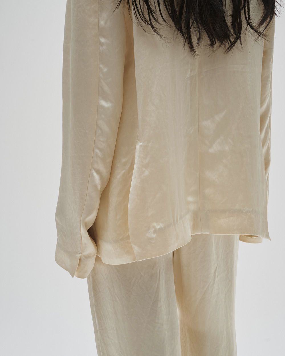 Satin Over Jacket Satin Over Jacket,サテンオーバージャケット,12610103,サテン,オーバージャケット,サテンジャケット,ジャケット,アウター,todayful,トゥデイフル,lifes,吉田怜香,26ss