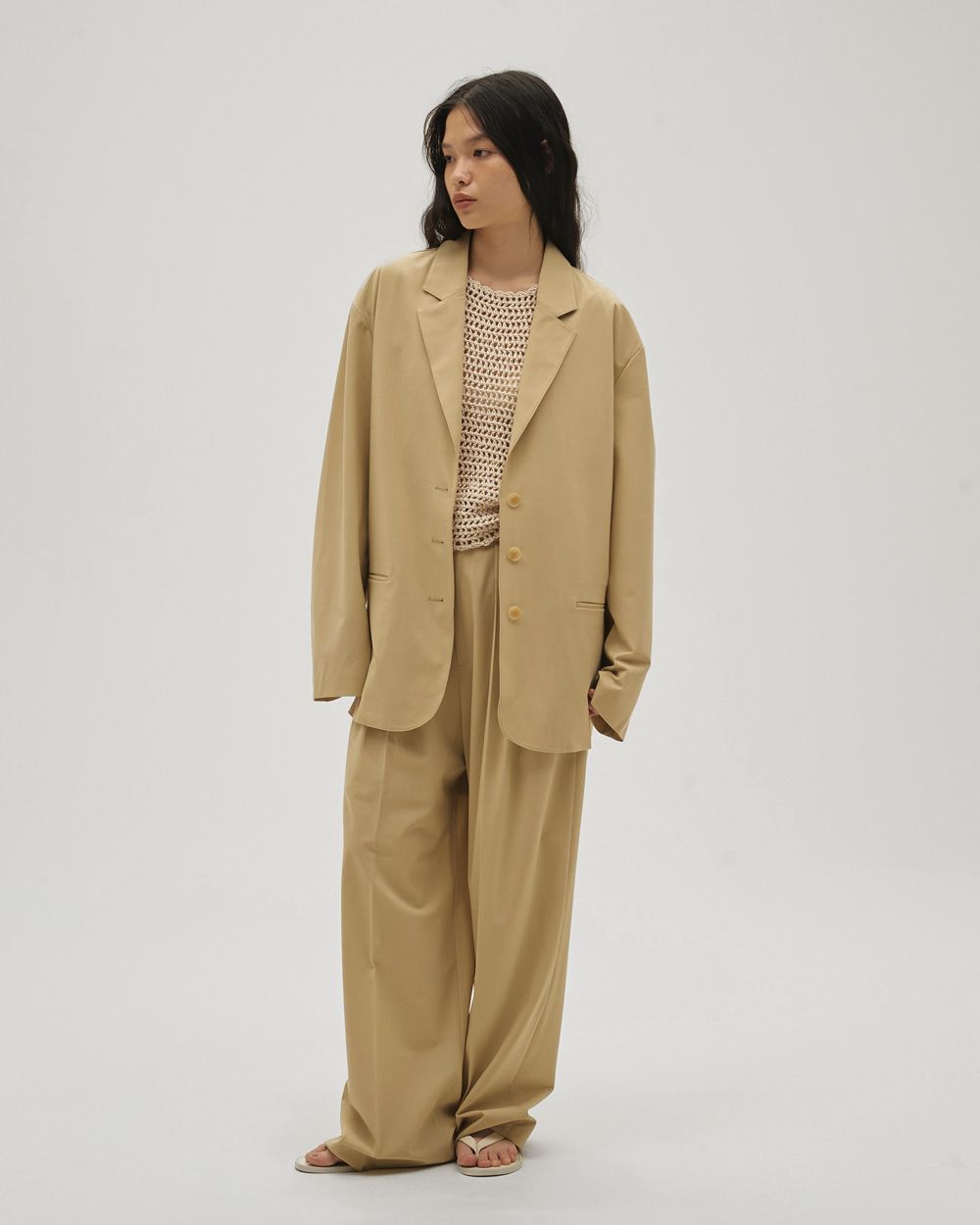 Dry Touch Rough Jacket Dry Touch Rough Jacket,ドライタッチラフジャケット,12610105,ドライタッチジャケット,ラフジャケット,ジャケット,アウター,todayful,トゥデイフル,lifes,吉田怜香,26ss