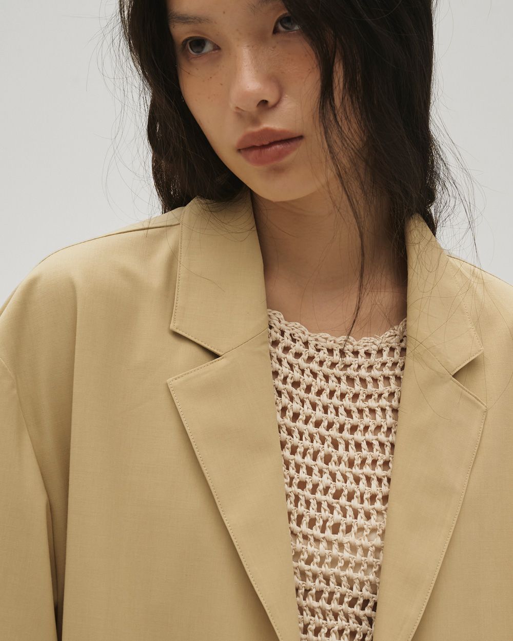 Dry Touch Rough Jacket Dry Touch Rough Jacket,ドライタッチラフジャケット,12610105,ドライタッチジャケット,ラフジャケット,ジャケット,アウター,todayful,トゥデイフル,lifes,吉田怜香,26ss