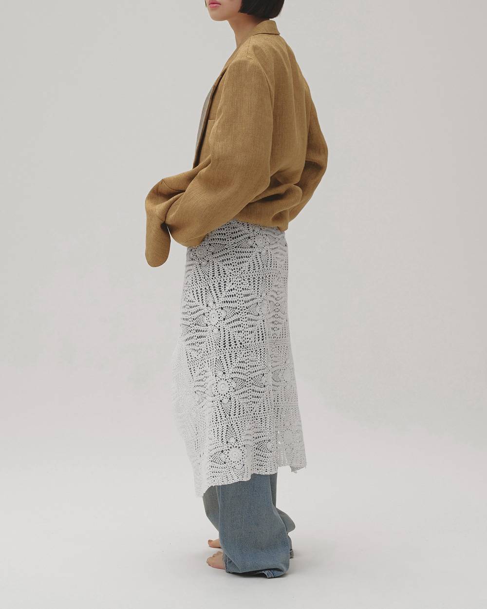 Boyfriend Linen Jacket Boyfriend Linen Jacket,ボーイフレンドリネンジャケット,12610107,ボーイフレンドジャケット,リネンジャケット,ジャケット,アウター,todayful,トゥデイフル,lifes,吉田怜香,26ss