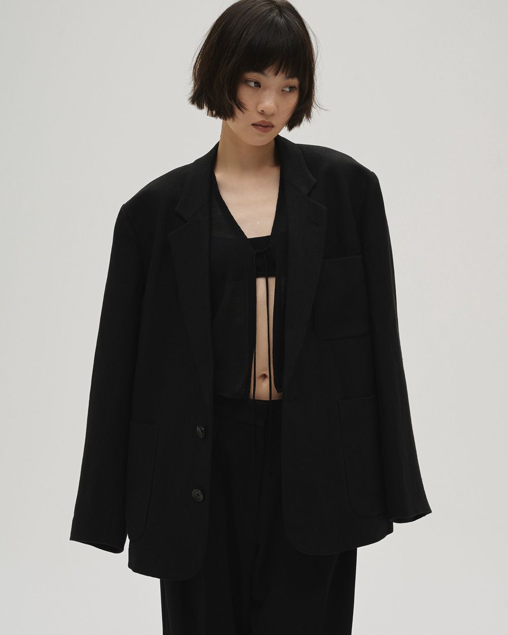 Boyfriend Linen Jacket Boyfriend Linen Jacket,ボーイフレンドリネンジャケット,12610107,ボーイフレンドジャケット,リネンジャケット,ジャケット,アウター,todayful,トゥデイフル,lifes,吉田怜香,26ss