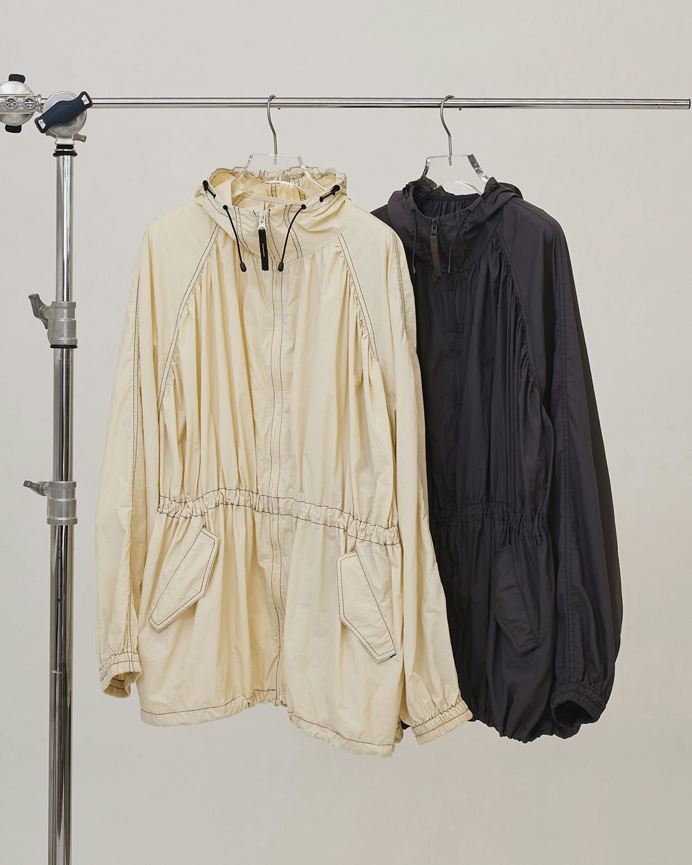 Nylon Gather Blouson Nylon Gather Blouson,ナイロンギャザーブルゾン,12610203,ブルゾン,ナイロンブルゾン,ギャザーブルゾン,ジャケット,todayful,トゥデイフル,lifes,吉田怜香,26ss