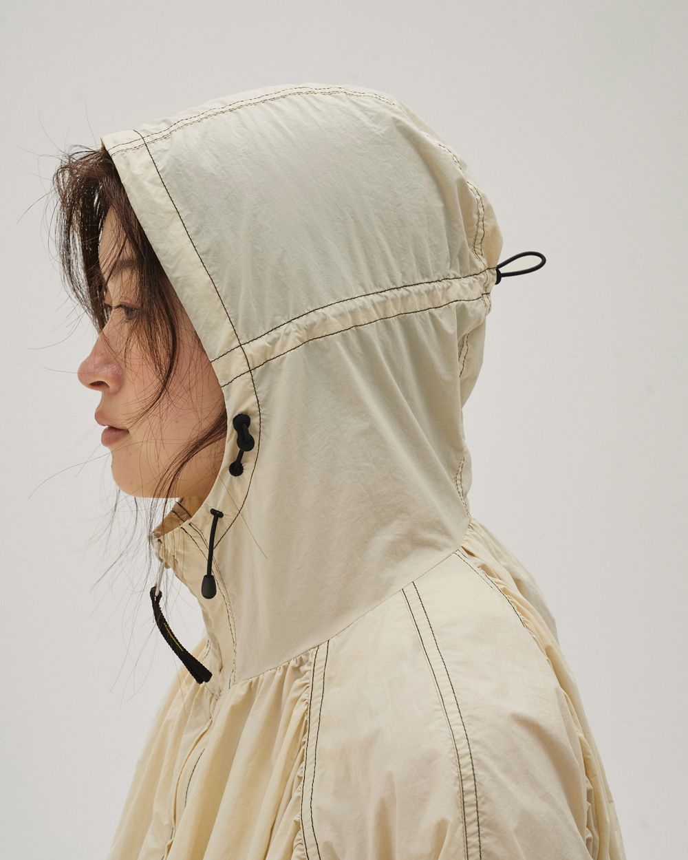 Nylon Gather Blouson Nylon Gather Blouson,ナイロンギャザーブルゾン,12610203,ブルゾン,ナイロンブルゾン,ギャザーブルゾン,ジャケット,todayful,トゥデイフル,lifes,吉田怜香,26ss