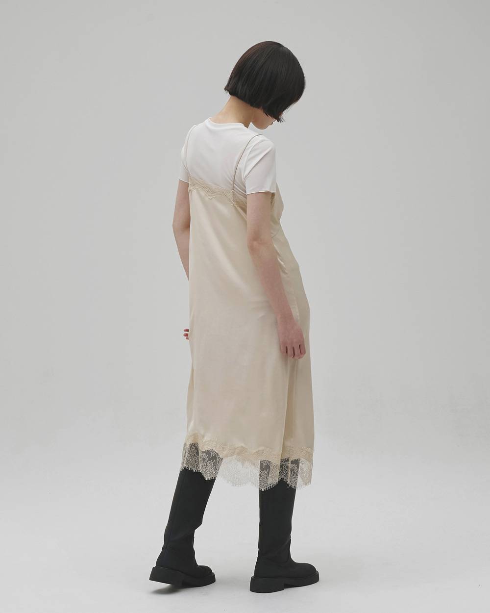 Satin Lace Dress Satin Lace Dress,サテンレースドレス,12610317,サテン,レースドレス,ドレス,レース,ランジェリー,todayful,トゥデイフル,lifes,吉田怜香,26aw