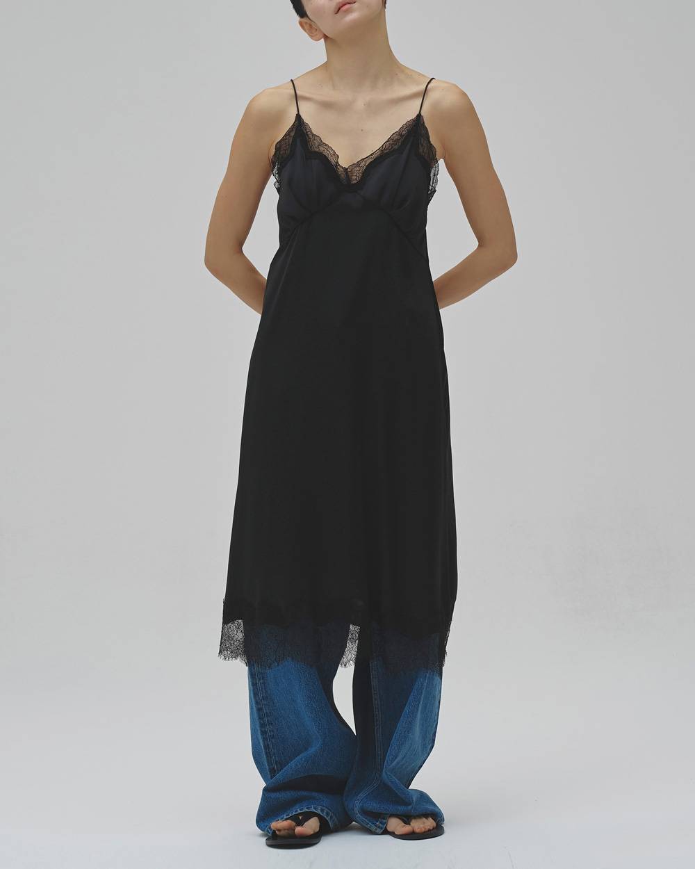 Satin Lace Dress Satin Lace Dress,サテンレースドレス,12610317,サテン,レースドレス,ドレス,レース,ランジェリー,todayful,トゥデイフル,lifes,吉田怜香,26aw