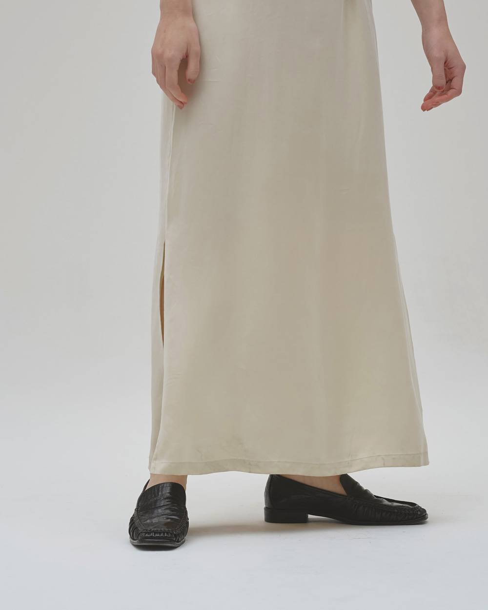 Silky Pencil Dress Silky Pencil Dress,シルキーペンシルドレス,12610319,シルキードレス,ドレス,ペンシルドレス,ワンピース,todayful,トゥデイフル,lifes,吉田怜香,26aw