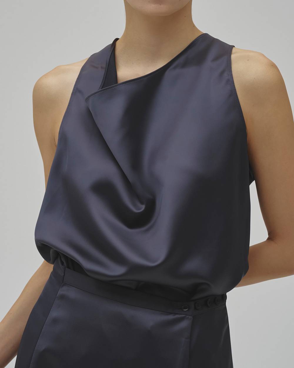 Asymmetry Satin Dress Asymmetry Satin Dress,アシンメトリーサテンドレス,12610322,サテン,アシンメトリードレス,サテンドレス,ドレス,ワンピース,todayful,トゥデイフル,lifes,吉田怜香,26aw